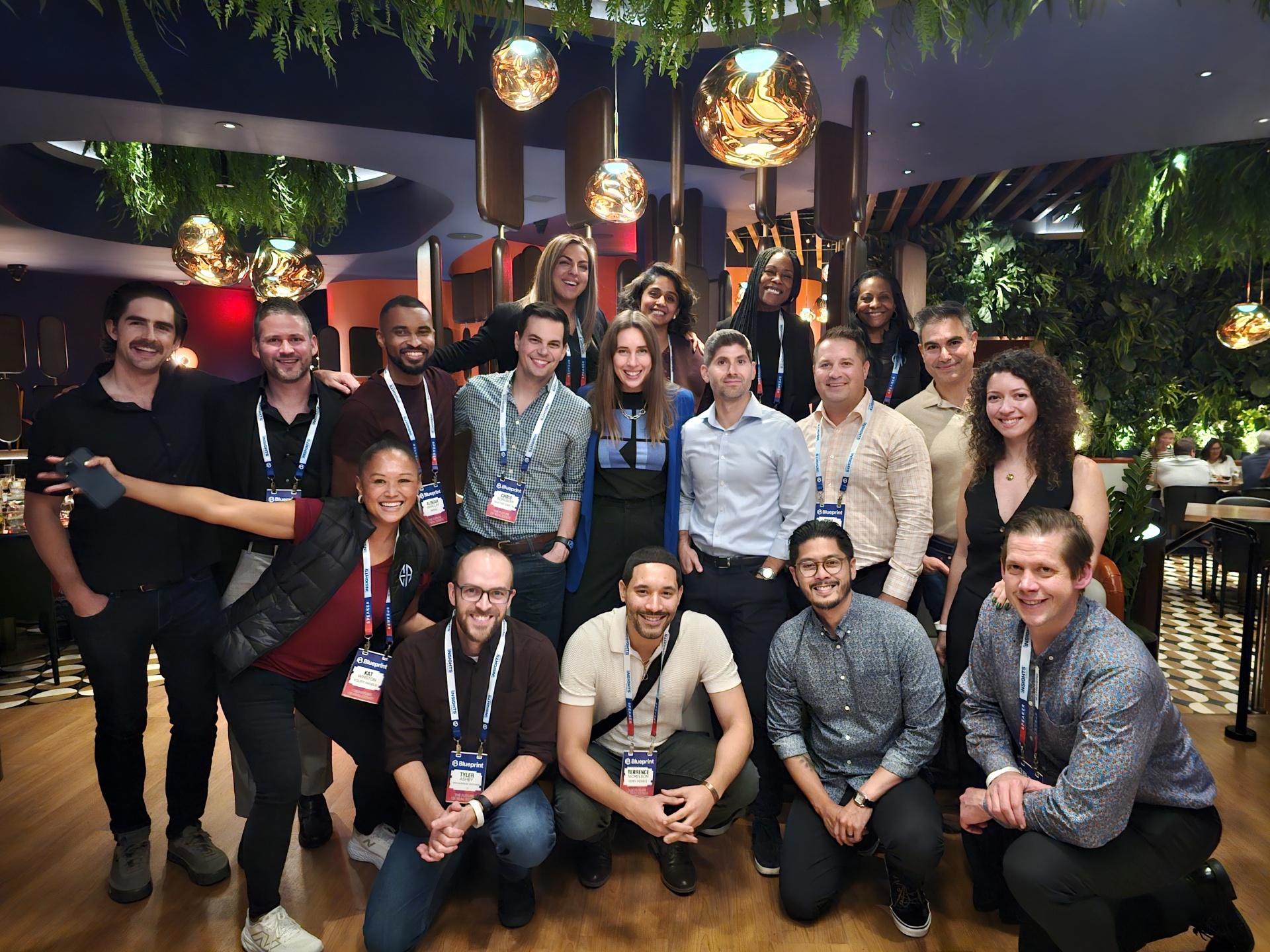 Equity Angels celebrating with the 2025 Cohort after Demo Day at Blueprint Vegas